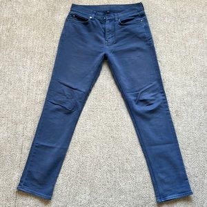 Banana Republic Blue Traveler slim fit pants 31x32